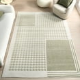 thumbnail image 1 of nuLOOM Iyla SuperiorWash Geometric Reversible Area Rug, 4' x 6', Iyla Green, 1 of 12