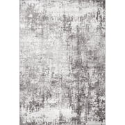 nuLOOM Jade Faded Abstract Area Rug, 5 x 8, Light Grey