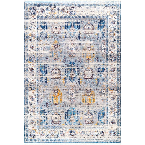 nuLOOM Janel Floral Fringe Area Rug or Runner