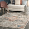 thumbnail image 1 of nuLOOM Janessa Croix Medallion Area Rug, 10' x 14', Beige, 1 of 3
