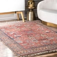 thumbnail image 1 of nuLOOM Janet Flatweave Jute Area Rug, 6' x 9', Multi, 1 of 4