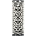thumbnail image 1 of nuLOOM Janie Moroccan Diamond Soft Shag Fringe Runner Rug, 2' 8" x 8', Beige, 1 of 2