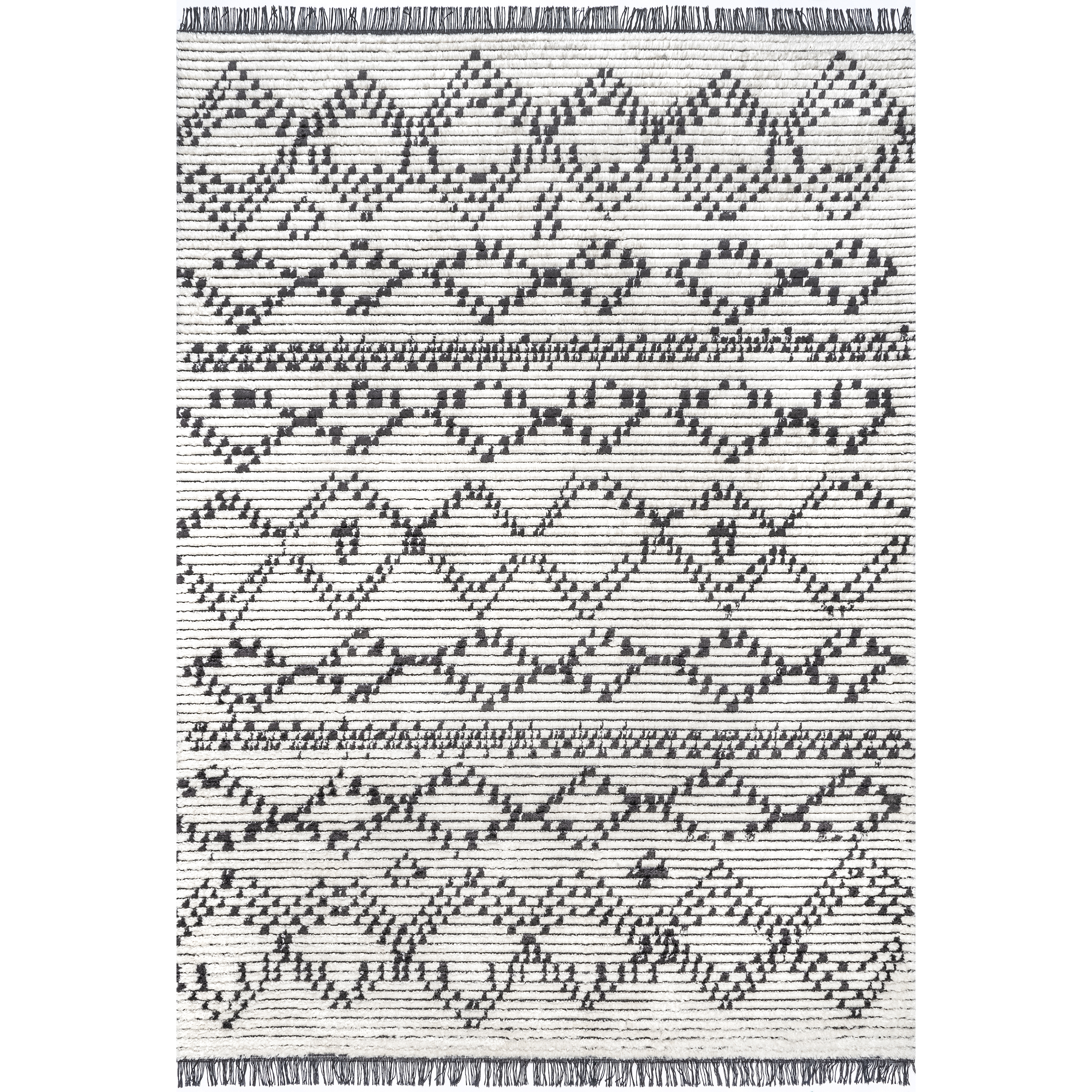 NuLOOM Shania Tappeto Runner Shaggy Con Medaglioni – 2'8" X 20' (circa 81x609 Cm), Stile Bohémien Multicolore
