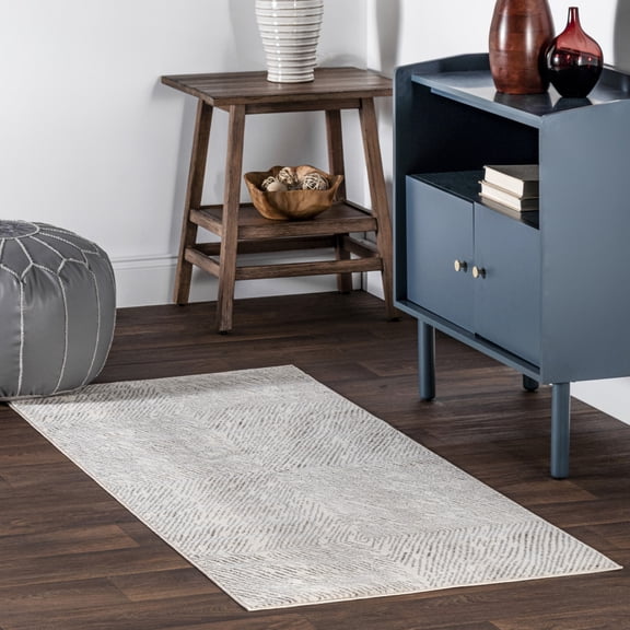 nuLOOM Jazlyn Broken Chevrons Area Rug, 2' 6" x 8', Runner, Jazlyn Beige