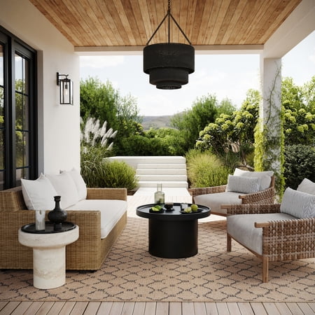 nuLOOM Jorelia Contemporary Diamond Indoor/Outdoor Area Rug, 5' x 8', Jorelia Navy price history on PriceWatchPro