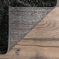 thumbnail image 1 of nuLOOM Julene Abstract Waves Area Rug, 6' 7" x 9', Oval, Julene Charcoal, 1 of 10