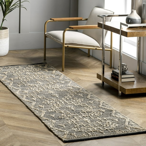 nuLOOM Handmade Moroccan Julianne Jute Area Rug