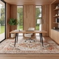 thumbnail image 1 of nuLOOM Justine Vintage Medallion Area Rug, 8' x 8', Square, Justine Beige, 1 of 17