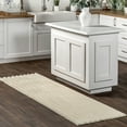 thumbnail image 1 of nuLOOM Kai SuperiorWash Stripe Faux Rabbit Machine Washable Area Rug, 2' 6" x 10', Runner, Kai Beige, 1 of 6