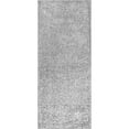 thumbnail image 1 of nuLOOM Kara Solid Shag Grey 2' 8" x 8' Casual Runner Rug, 1 of 2