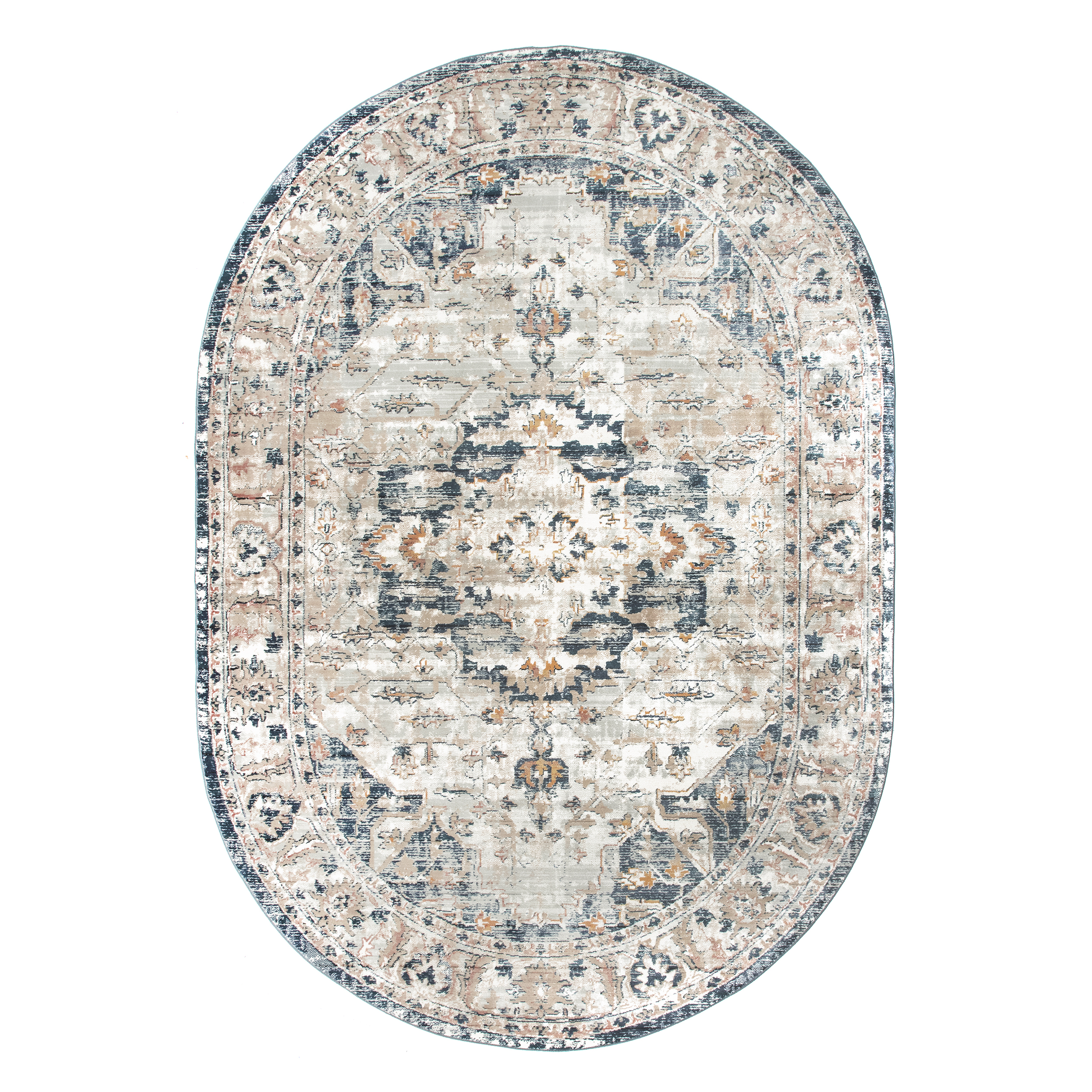 nuLOOM Kara Vintage Area Rug, 5' x 8', Gray