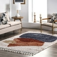 thumbnail image 1 of nuLOOM Kassidy Shaggy Contemporary Tassel Area Rug, 7' 10" x 10', Blue, 1 of 2