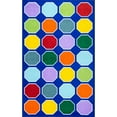 thumbnail image 1 of nuLOOM Kecia Octagons Printed Kids Area Rug, 5' x 7' 5", Blue, 1 of 2