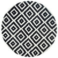 thumbnail image 1 of nuLOOM Kellee Contemporary Wool Area Rug, 4', Black, 1 of 2