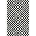 thumbnail image 1 of nuLOOM Kellee Contemporary Wool Area Rug, 8' x 11', Black, 1 of 9