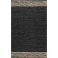 thumbnail image 1 of nuLOOM Kelli Handmade Leather & Jute Area Rug, 5' x 8', Gray, 1 of 2