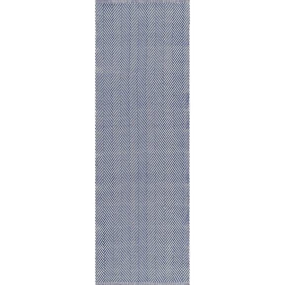 nuLOOM Kimberely Hand Loomed Runner Rug, 2' 6" x 6', Navy