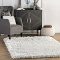 thumbnail image 1 of nuLOOM Kristan Hand Tufted Shag Area Rug, 8' 6" x 11' 6", Ivory, 1 of 6