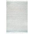 thumbnail image 1 of nuLOOM Lamak Wool Trellis Flatweave Area Rug, 7' 6" x 9' 6", Blue, 1 of 1