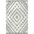 thumbnail image 1 of nuLOOM Lara Soft Shaggy Textured Diamond Fringe Area Rug, 7' 10" x 10', Beige, 1 of 2