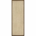 thumbnail image 1 of nuLOOM Larnaca Seagrass Solid Outdoor Runner Rug, 2' 6" x 8', Brown, 1 of 2