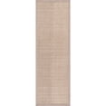 thumbnail image 1 of nuLOOM Lauren Casual Solid Runner Rug, 2' 6" x 8', Khaki, 1 of 7