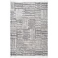 thumbnail image 1 of nuLOOM Lea Textured Maze Tassel Area Rug, 6' 7" x 9', Gray, 1 of 2