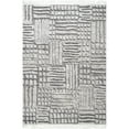 thumbnail image 1 of nuLOOM Lea Textured Maze Tassel Area Rug, 7' 10" x 10' 10", Gray, 1 of 2