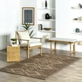 thumbnail image 1 of nuLOOM Leith Geometric Cotton-Blend Area Rug, 8' x 10', Natural, 1 of 9