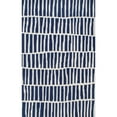 thumbnail image 1 of nuLOOM Lemuel Hand Tufted Wool Area Rug, 5' x 8', Navy, 1 of 5