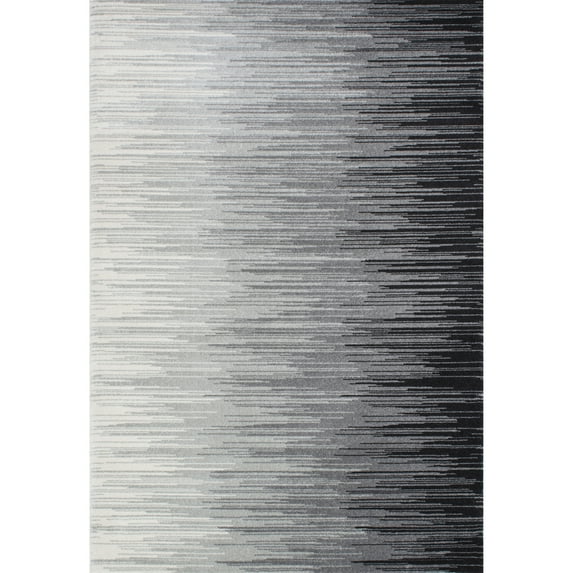 nuLOOM Lexie Ombre Area Rug, 8' x 10', Black