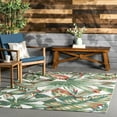 thumbnail image 1 of nuLOOM Contemporary Floral Lindsey Area Rug, 6' x 6', Square, Lindsey Green Multicolor, 1 of 6