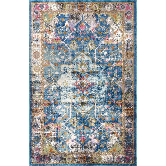 nuLOOM Lolita Vintage Medallion Area Rug