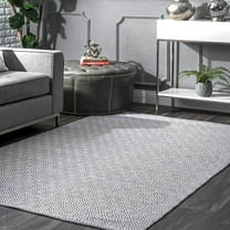 nuLOOM Lorretta Hand Loomed Area Rug, 5' x 8', Gray