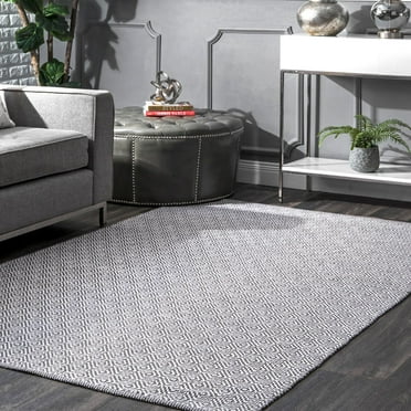 nuLOOM Lorretta Hand Loomed Area Rug, 5' x 8', Gray