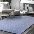 thumbnail image 1 of nuLOOM Lorretta Hand Loomed Area Rug, 9' x 12', Navy, 1 of 2