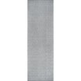 thumbnail image 1 of nuLOOM Lorretta Hand Loomed Runner Rug, 2' 6" x 6', Gray, 1 of 2