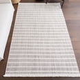 thumbnail image 1 of nuLOOM Lucretia Striped Tassels Area Rug, 5' x 8', Lucretia Ivory, 1 of 9