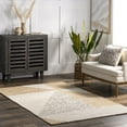 thumbnail image 1 of nuLOOM Lynell Abstract Geometric Jute Area Rug, 8' x 10', Ivory, 1 of 9