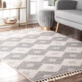 thumbnail image 1 of nuLOOM Lynx Striped Outdoor Area Rug, 8' x 10', Beige, 1 of 4