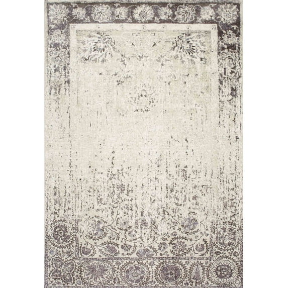 nuLOOM Machine-Made Distressed Hannelore Medallions Area Rug