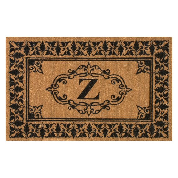 nuLOOM Machine Made Letter A Doormat Area Rug
