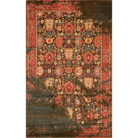 nuLOOM Machine Made Vintage Guenther Area Rug or Runner