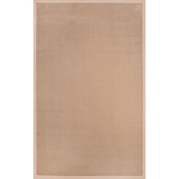 nuLOOM Machine Woven Laurel Jute Area Rug, 9' x 12', Beige