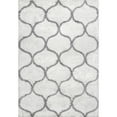 thumbnail image 1 of nuLOOM Malika Soft & Cozy Trellis Shag Area Rug, 10' x 14', Beige, 1 of 2