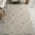 thumbnail image 1 of nuLOOM Maline Geometric Indoor/Outdoor Area Rug, 4' x 6', Beige, 1 of 8