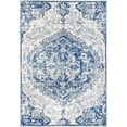 thumbnail image 1 of nuLOOM Maranda Vintage Medallion Area Rug, 5' x 7' 5", Blue, 1 of 2