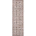 thumbnail image 1 of nuLOOM Marilyn Machine Washable Distressed Persian Border Runner Rug, 2' 8" x 8', Rust, 1 of 2