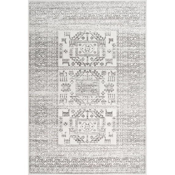 nuLOOM Marisela Tribal Area Rug, 5' x 7' 5", Gray
