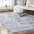 thumbnail image 1 of nuLOOM Marisela Tribal Area Rug, 8', Light Blue, 1 of 2